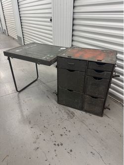 WWII Field desk
