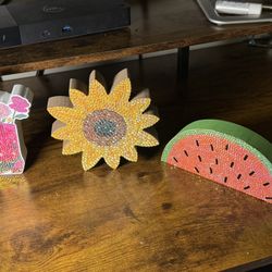 Custom Rhinestone Decor Items For Spring, Summer