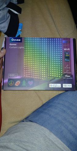 Govee RGBIC Wi-Fi Curtain Lights