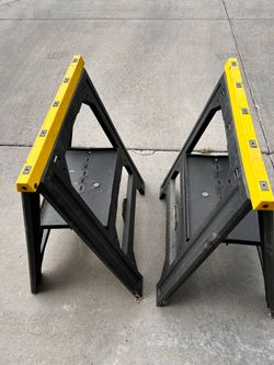 Saw horses-set of two