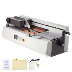 731#Thermal Binding Machine, 400 Sheets Capacity Hot Glue Binding Machine, Thermal Book Binder 40mm Binding Thickness A3(Short Edge)/A4/A5 Document