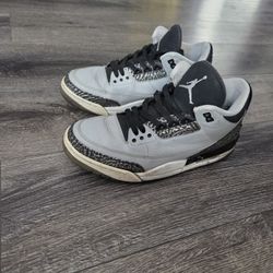 Jordan 3 Wolf Grey sz 10
