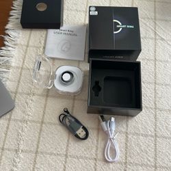 Brand New Silver Smart Ring Size 9