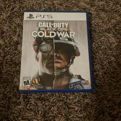 Call of Duty Cold War Ps5 game
