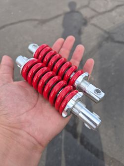 Red shock absorbers