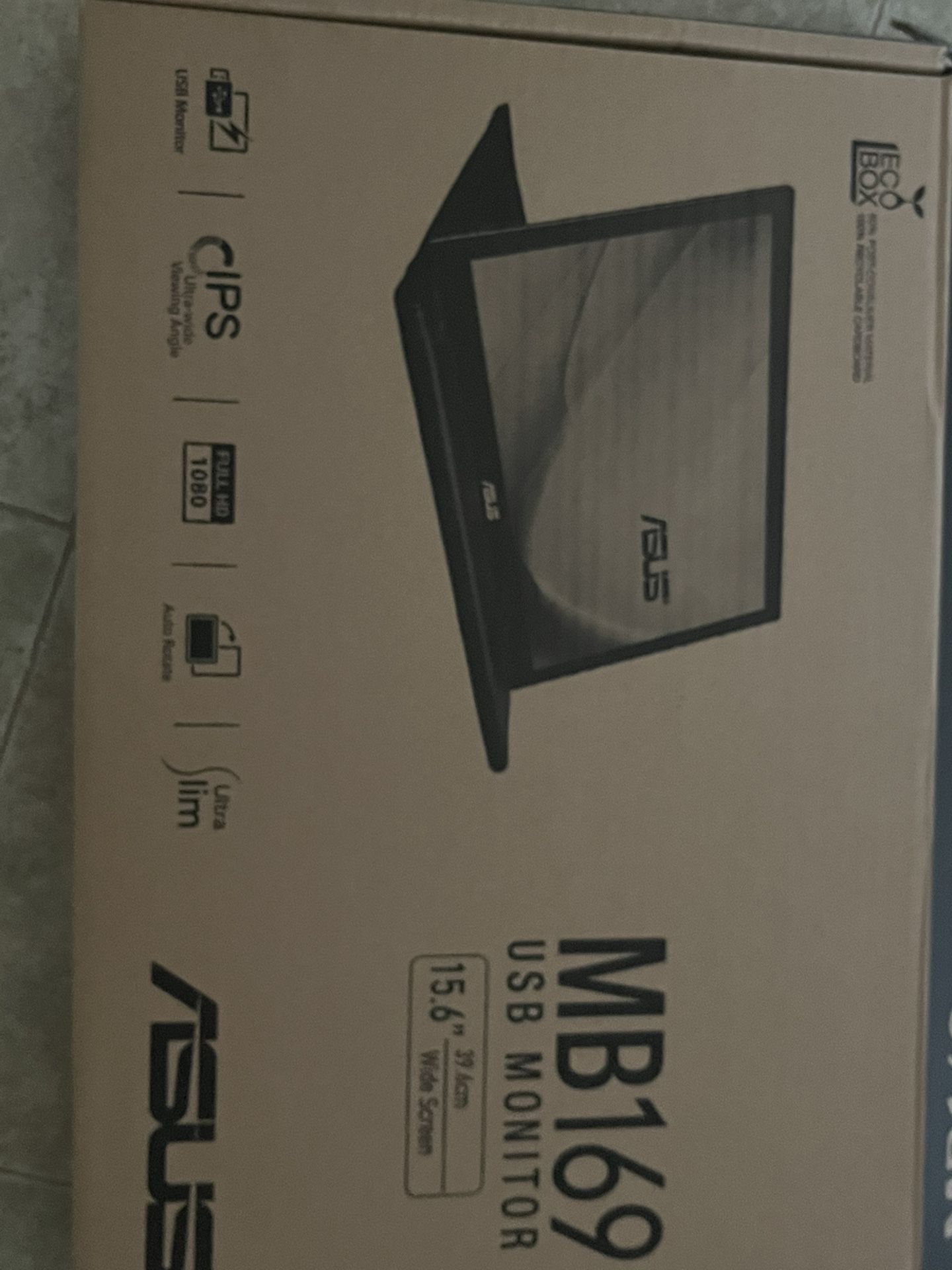 Asus Usb Monitor 15.6 Inch 1080p