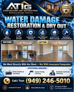 damage and dry out