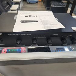 Pyle 70v/25v PA Amplifier Pcm60A