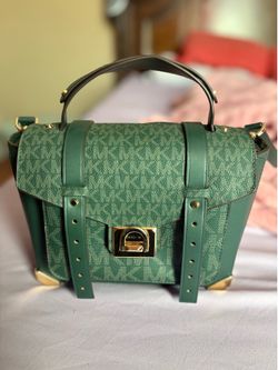 Michael Kors Green Leather purse