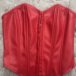 Red Corset Top