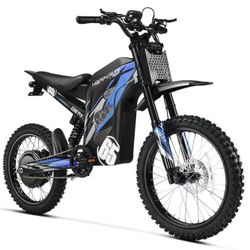 HAPPYRUN G300 Pro Electric Dirt Bike for Adults, 72V 30Ah Battery, 6500W Motor, 50 MPH Speed, 70 Mile Range, 350 Lbs Load Capacity, Hydraulic Brakes