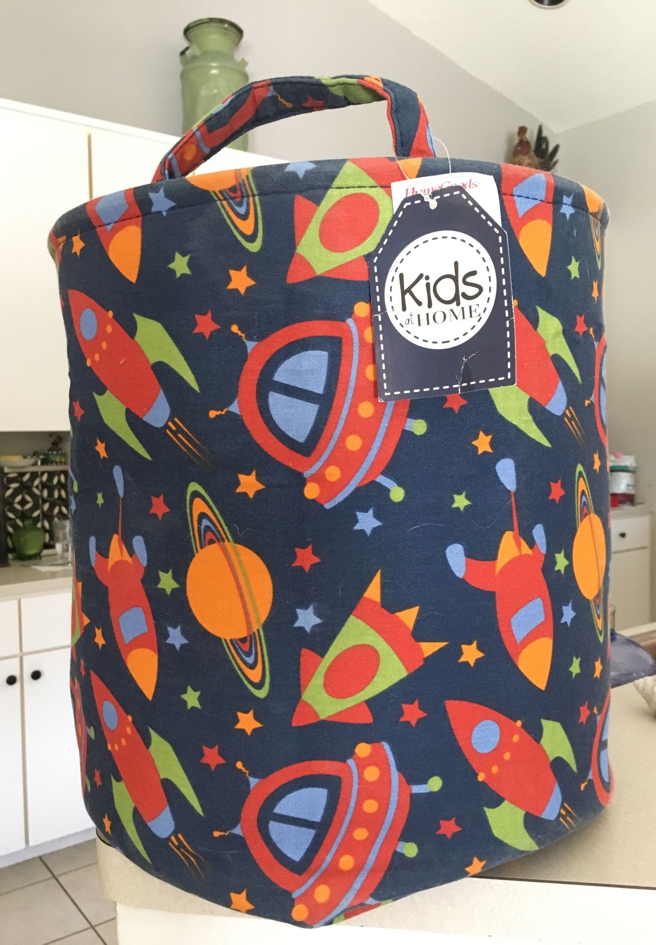 Kids laundry basket/ toy holder