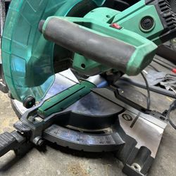 Metabo 12 Inch Miter Saw Xact Cut Led Dual Bevel  