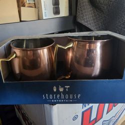 Storehouse Copper Mugs For Moscow Mules