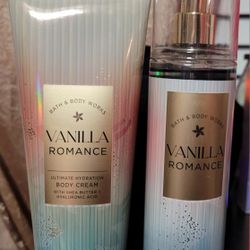 Bath Body Vanilla Romance 