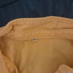 Yellow Denim Dress Size XL