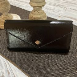 Michael Kors Black Patent Wallet