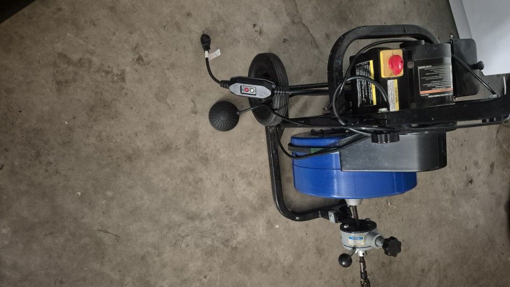 Plumbing 50 ft.  Drain Cleaning Drum  Machine