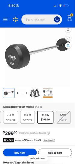 Fixed Barbell / bar