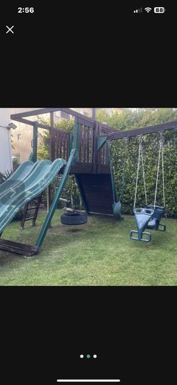 Playground Set With Slide