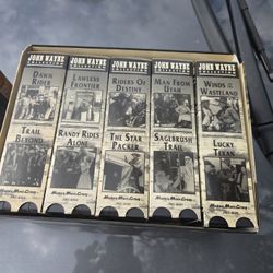 John Wayne Collection VHS 
