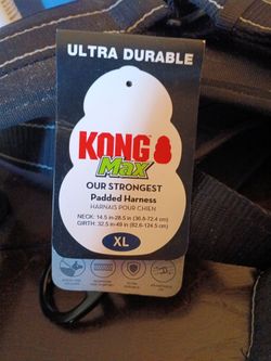XL Padded Dog Harness-walking