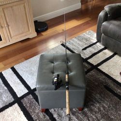 6 ft. 6 inch Shimano Rod, and Shakespeare Long Cast Reel