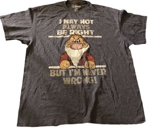 Snow White and the seven dwarves Grumpy Shirt