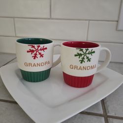 Hallmark Christmas Mugs $13