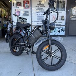 Electric Bike With Headlight 