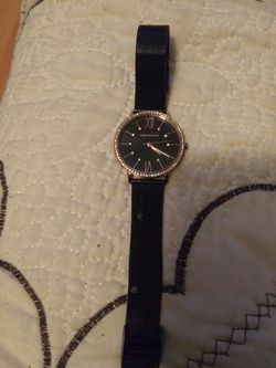 Vince Camuto womens rose gold watch