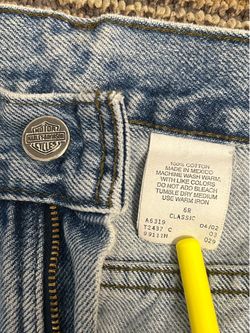Vintage Women's Harley Davidson Classic Blue Jeans - Size 6R