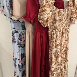 Dresses For Sale! Must Go!