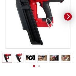 21 Degree Milwaukee Framing Nailer With Battery