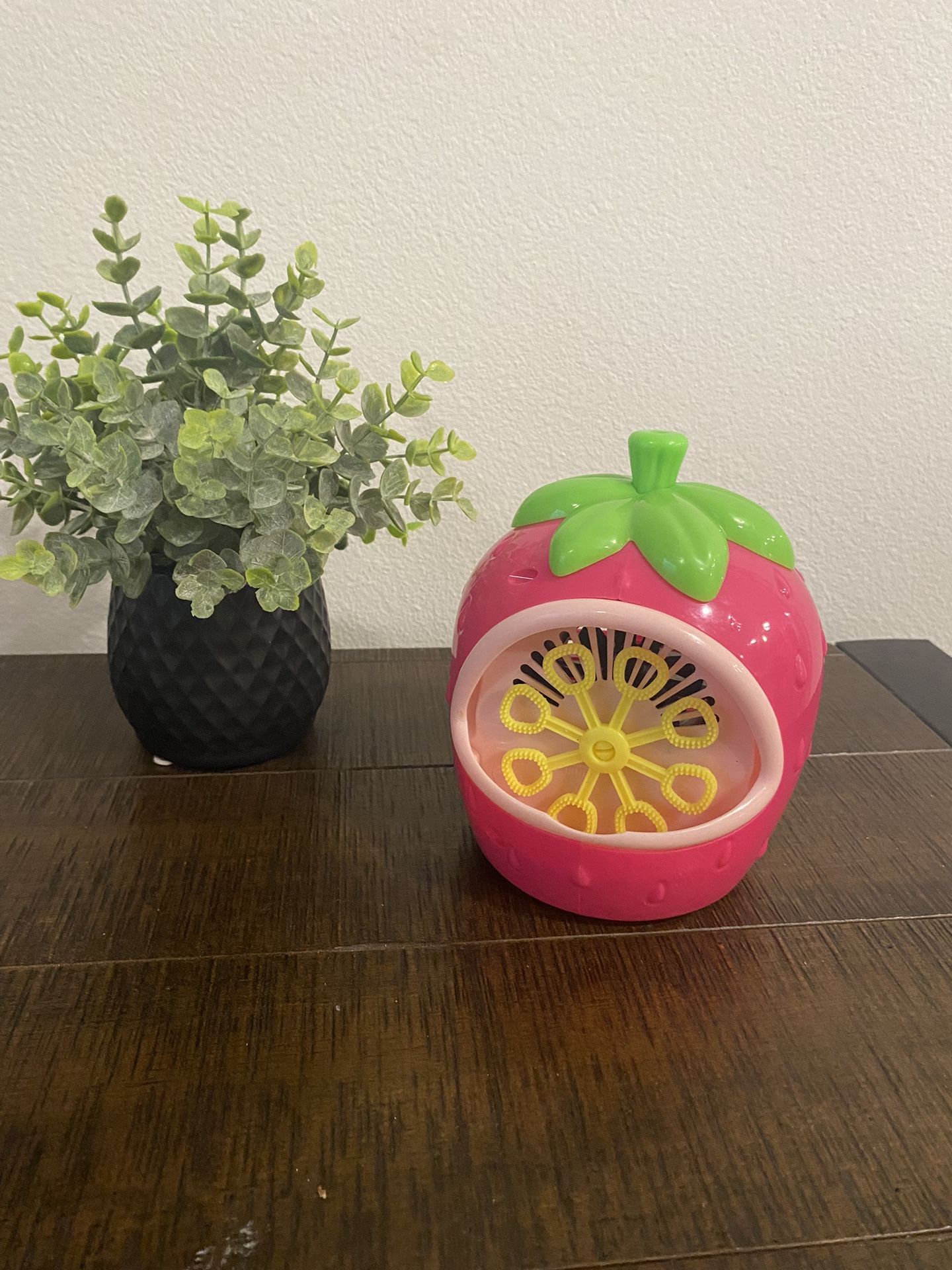 Strawberry Bubble Blower Machine
