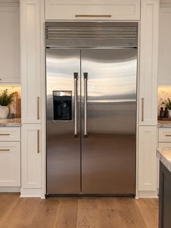 42” Ge Monogram Stainless Steel with External Water & Ice Delivery Available