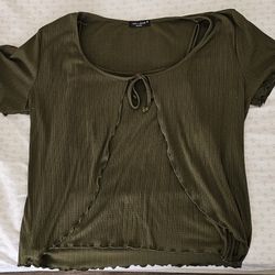 Olive Green Shirt