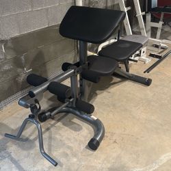 Goldys Gym XRS 20 Workout Bench 