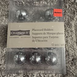 Heavy Silver Placecard Holder 