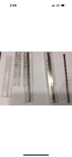 3 - Try Cut Premium Carbide Roto Hammer Bit 7/32 6 Inches New!!