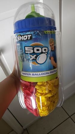 Water balloon.