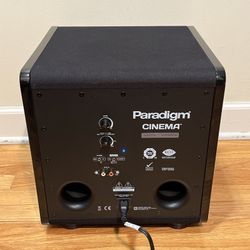 Paradigm Cinema Sub Subwoofer (Cinema 100CT HT) 100 watts RMS