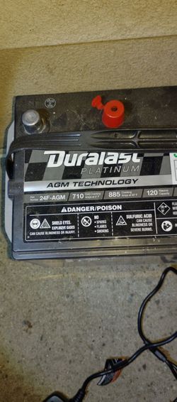 Duralast Platinum AGM Car Battery 24F-AGM