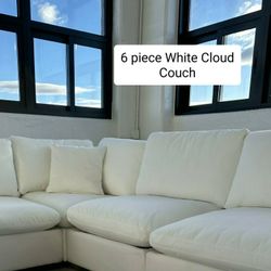White Cloud Couch Modular Sectional Sofa 