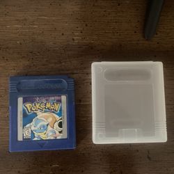 Pokemon Blue Nintendo GameBoy Authentic 