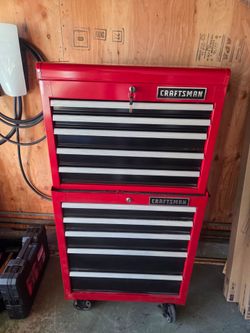 Craftsman tool chest like new