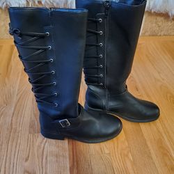 Girl Tall Boots Size 4 Kids