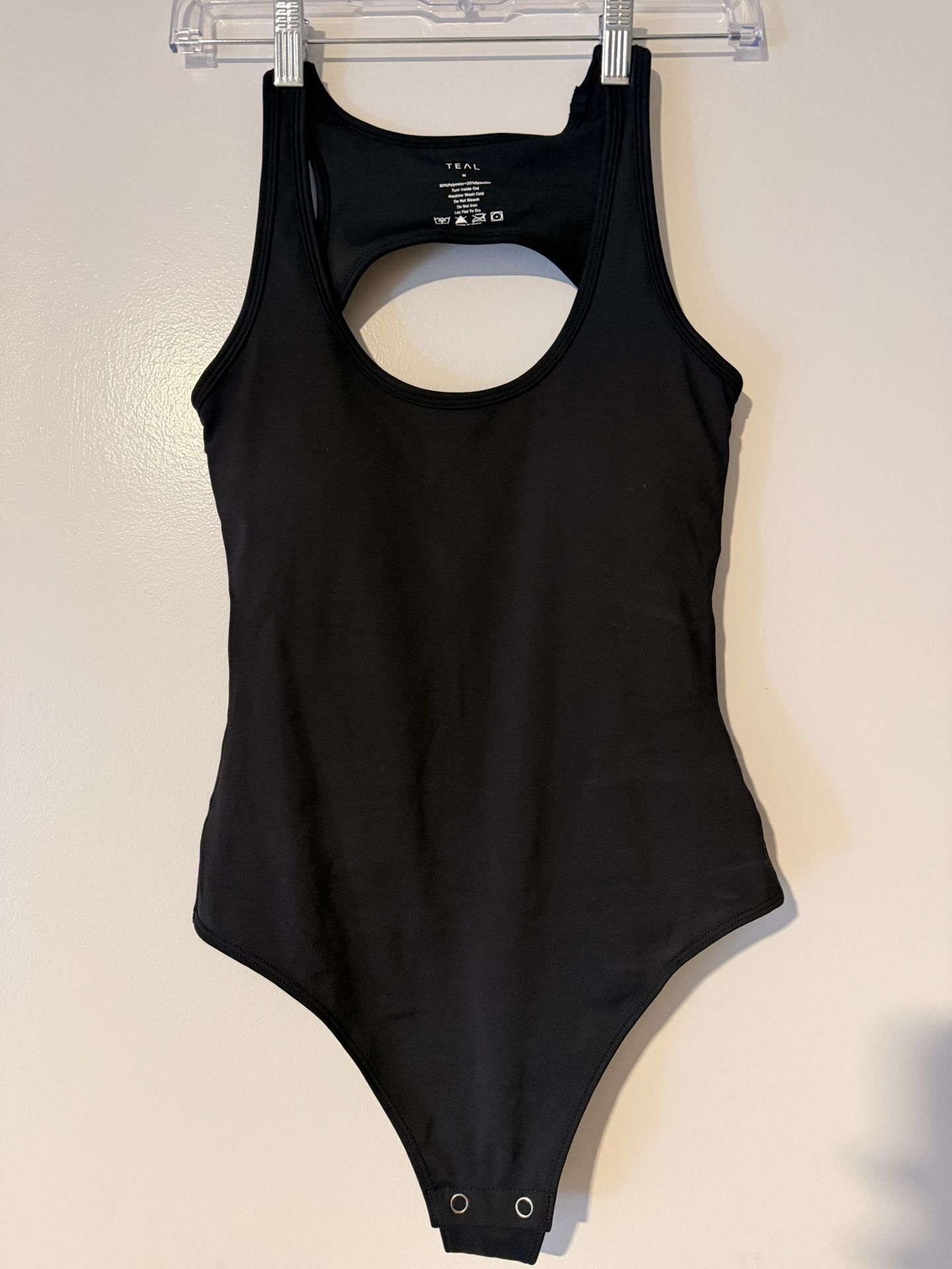 Active By Teal Cutout Back Bodysuit