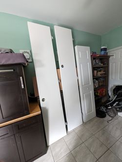 8ft Pantry Door With Hidden Hinges