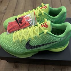 Nike Kobe 6 Proto Grinch Mens Size 9
